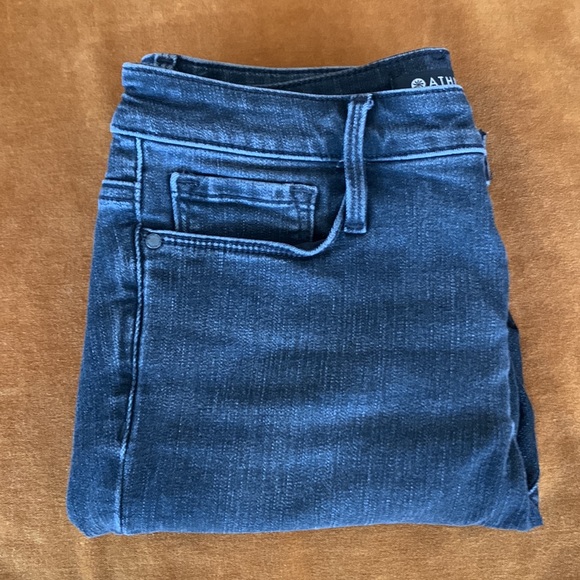 Athleta Sculptek Skinny Jean; Size 8 Black - Picture 2 of 7